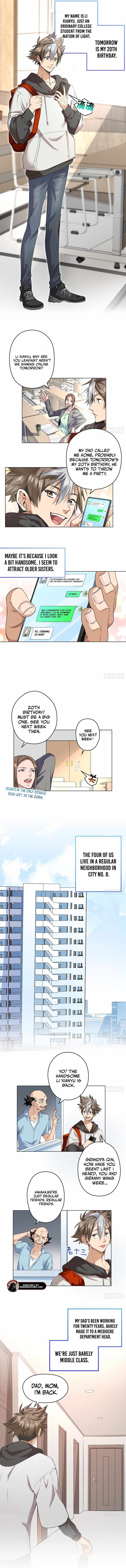 It turns out that I am the second generation of demons Chapter 1 3